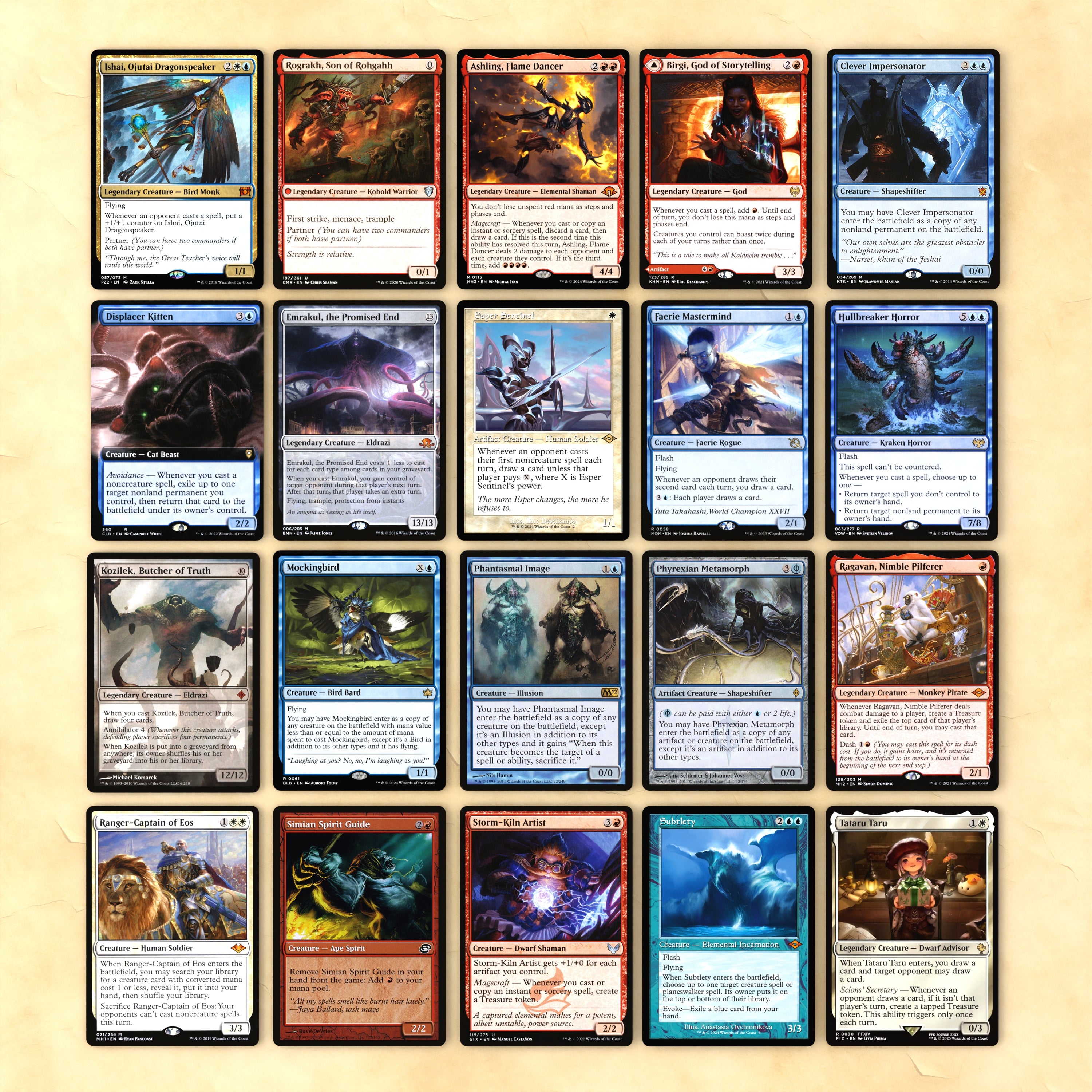 Rograkh, Ishai cEDH MTG Proxy Deck