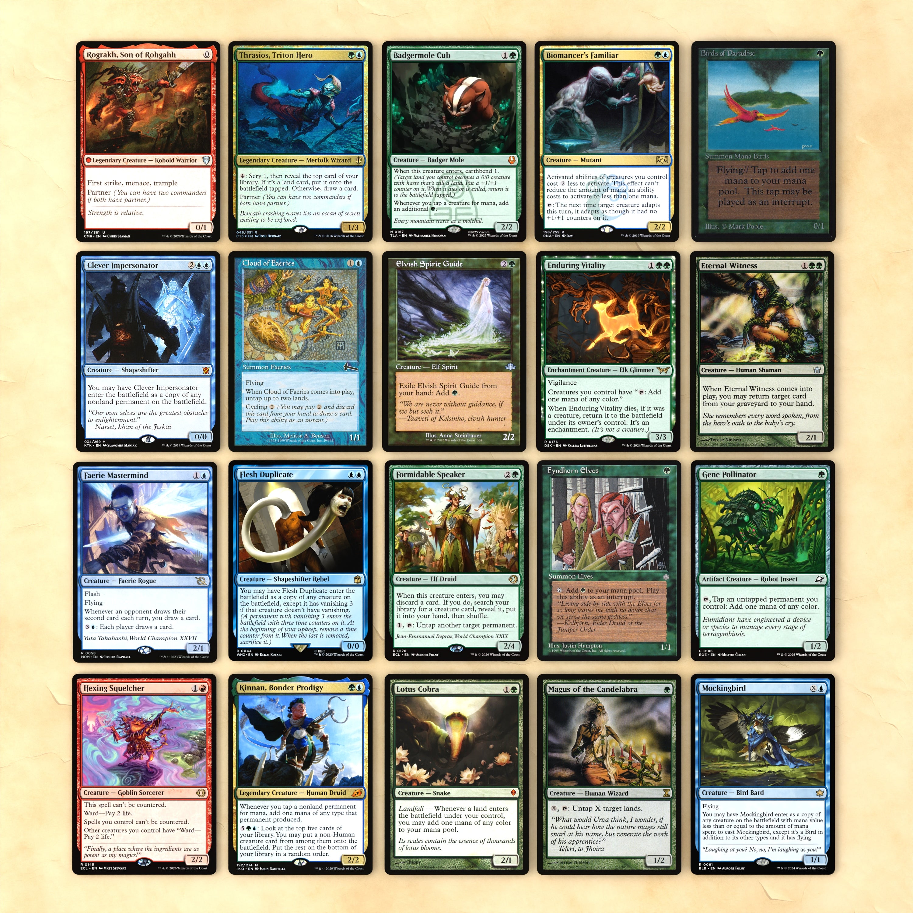Rograkh, Thrasios cEDH MTG Proxy Deck