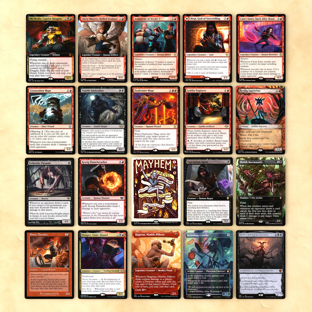 Ob Nixilis (Captive Kingpin) cEDH MTG Proxy Commander Deck