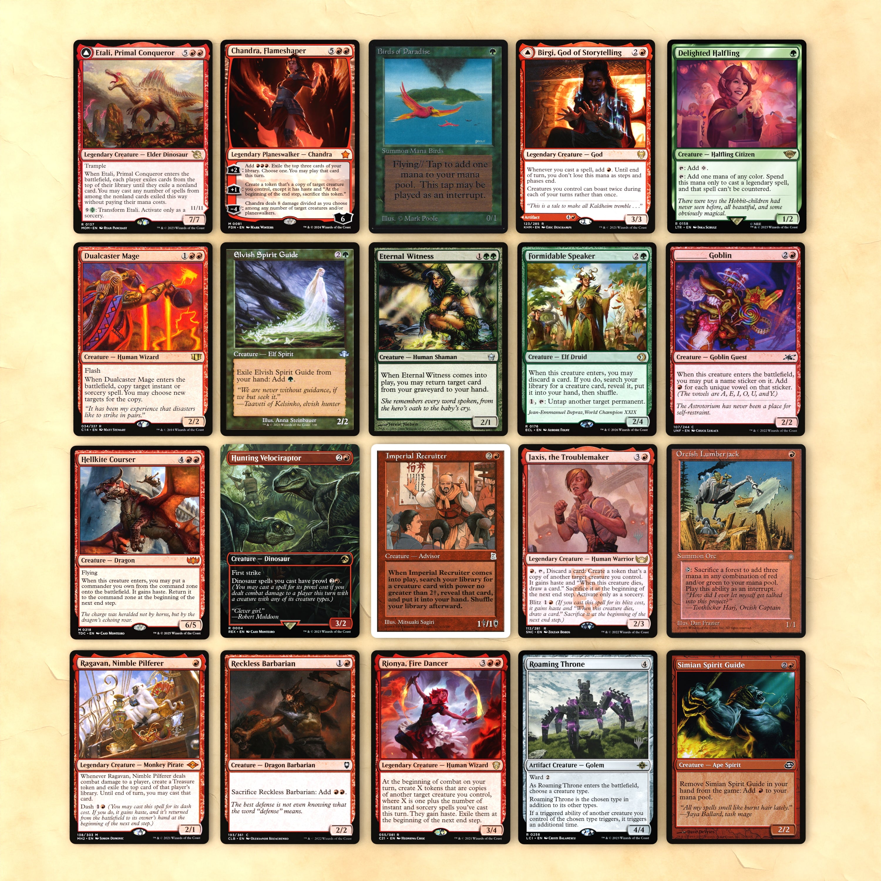 Etali, Primal Conqueror cEDH MTG Proxy Deck