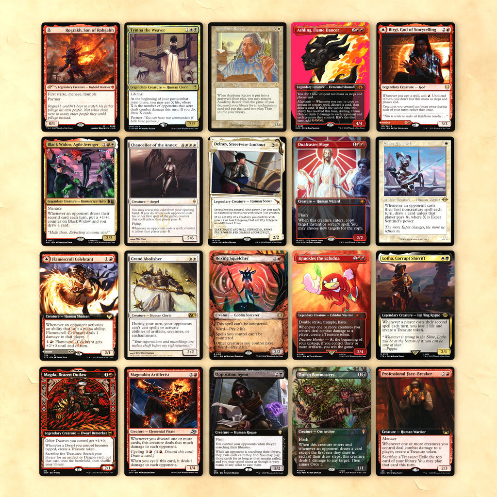 Tymna / Rograkh (Bite-Sized Treasure Storm) cEDH MTG Proxy Deck