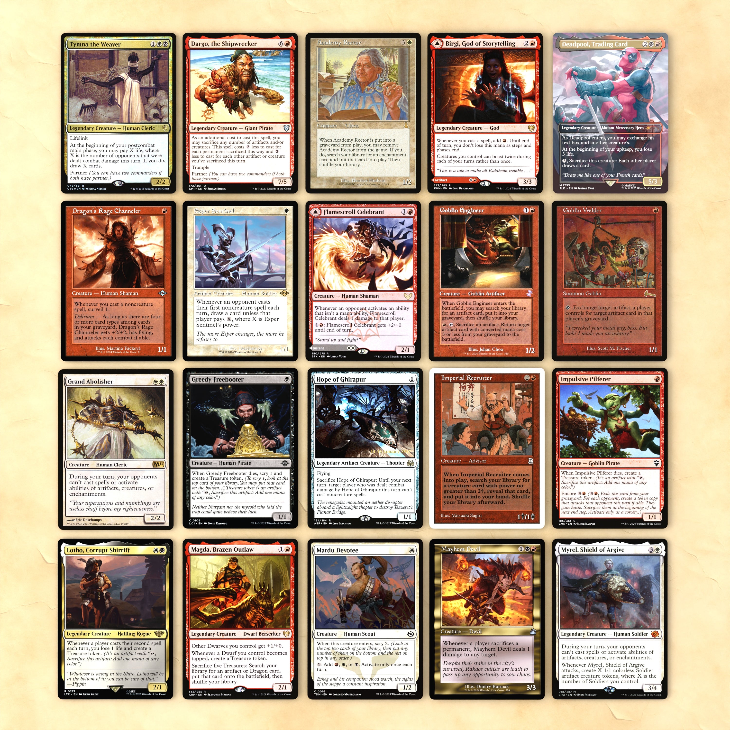 Tymna / Dargo cEDH MTG Proxy Deck