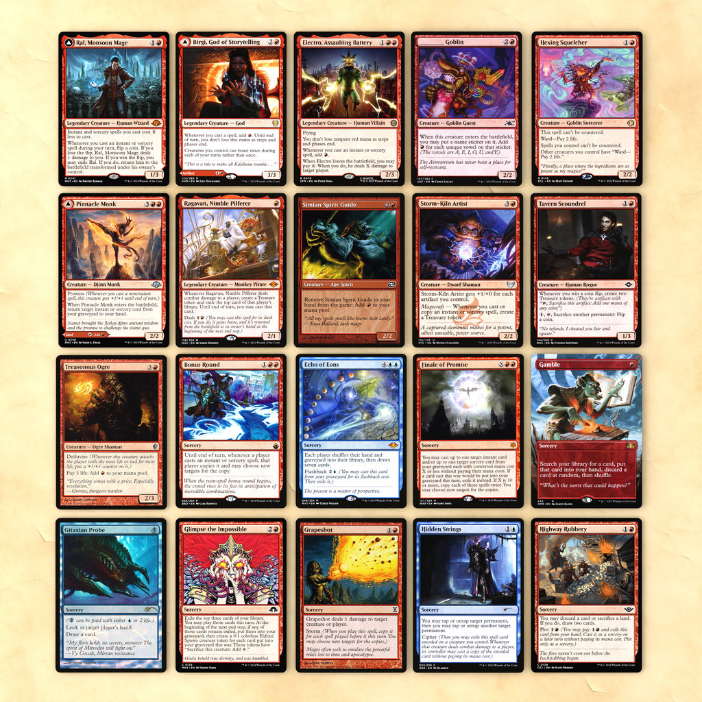 Ral, Monsoon Mage cEDH MTG Proxy Deck