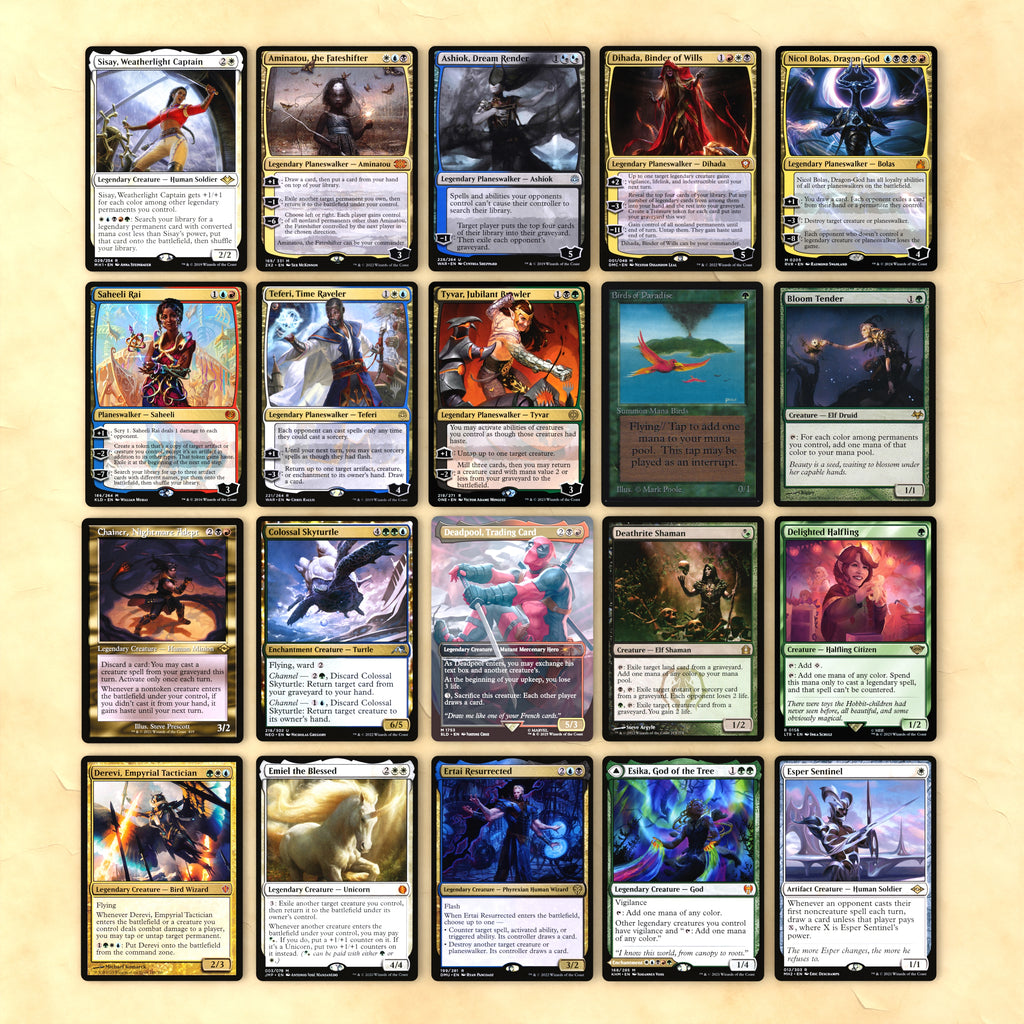 Sisay, Weatherlight Captain cEDH MTG Proxy Deck