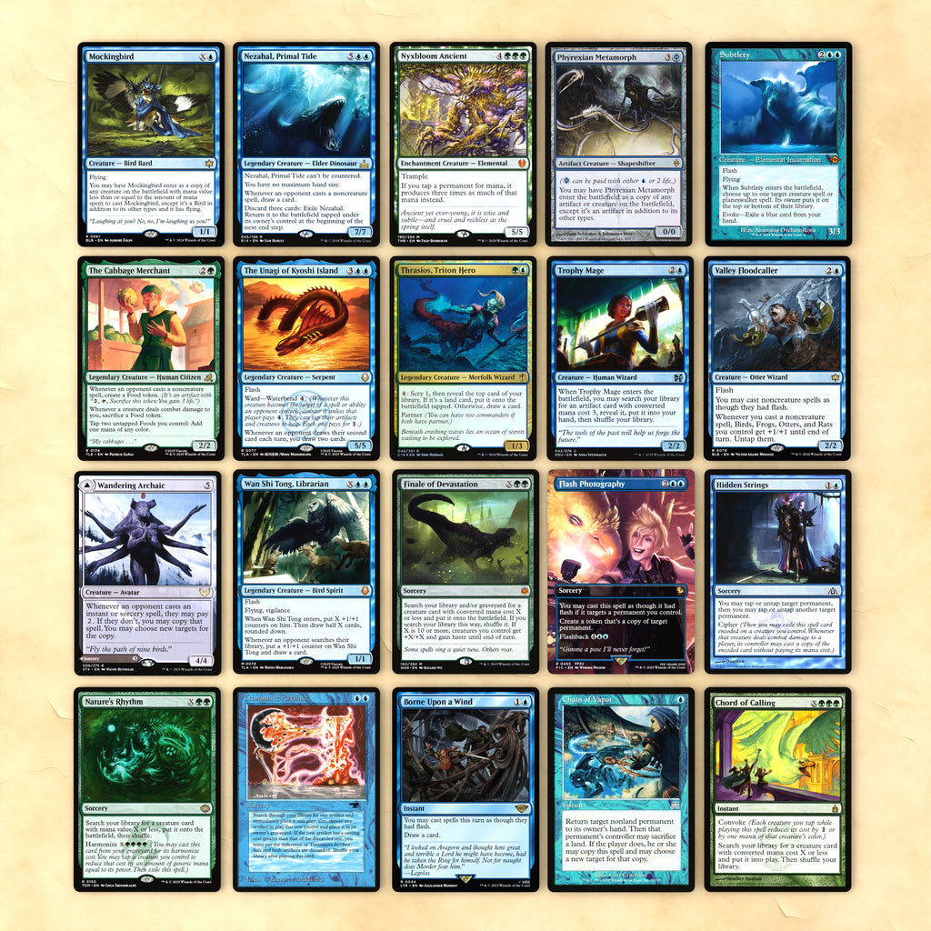 Kinnan, Bonder Prodigy (No Bad Cards) cEDH MTG Proxy Deck