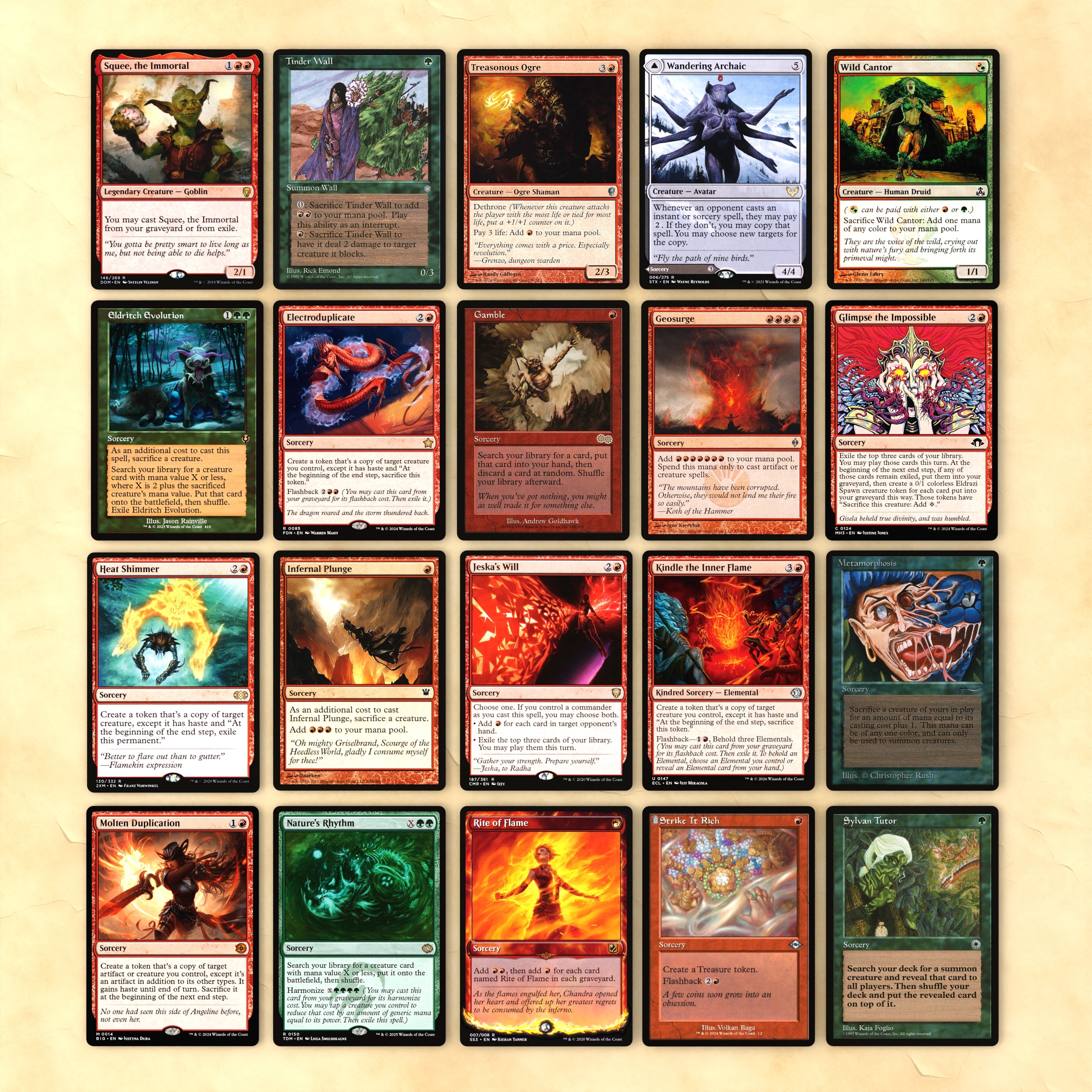 Etali, Primal Conqueror cEDH MTG Proxy Deck