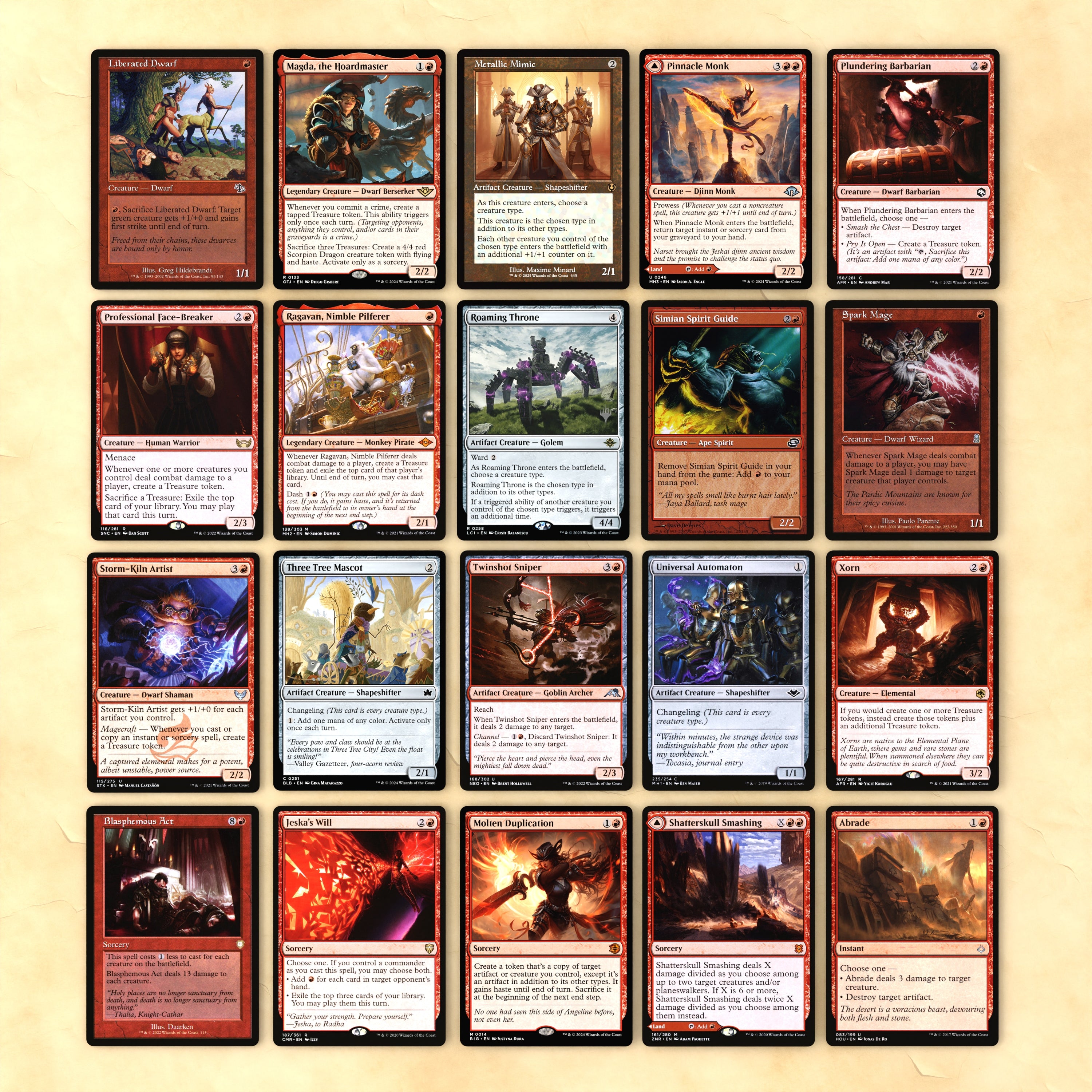 Magda, Brazen Outlaw cEDH MTG Proxy Deck – Gilded Goblet