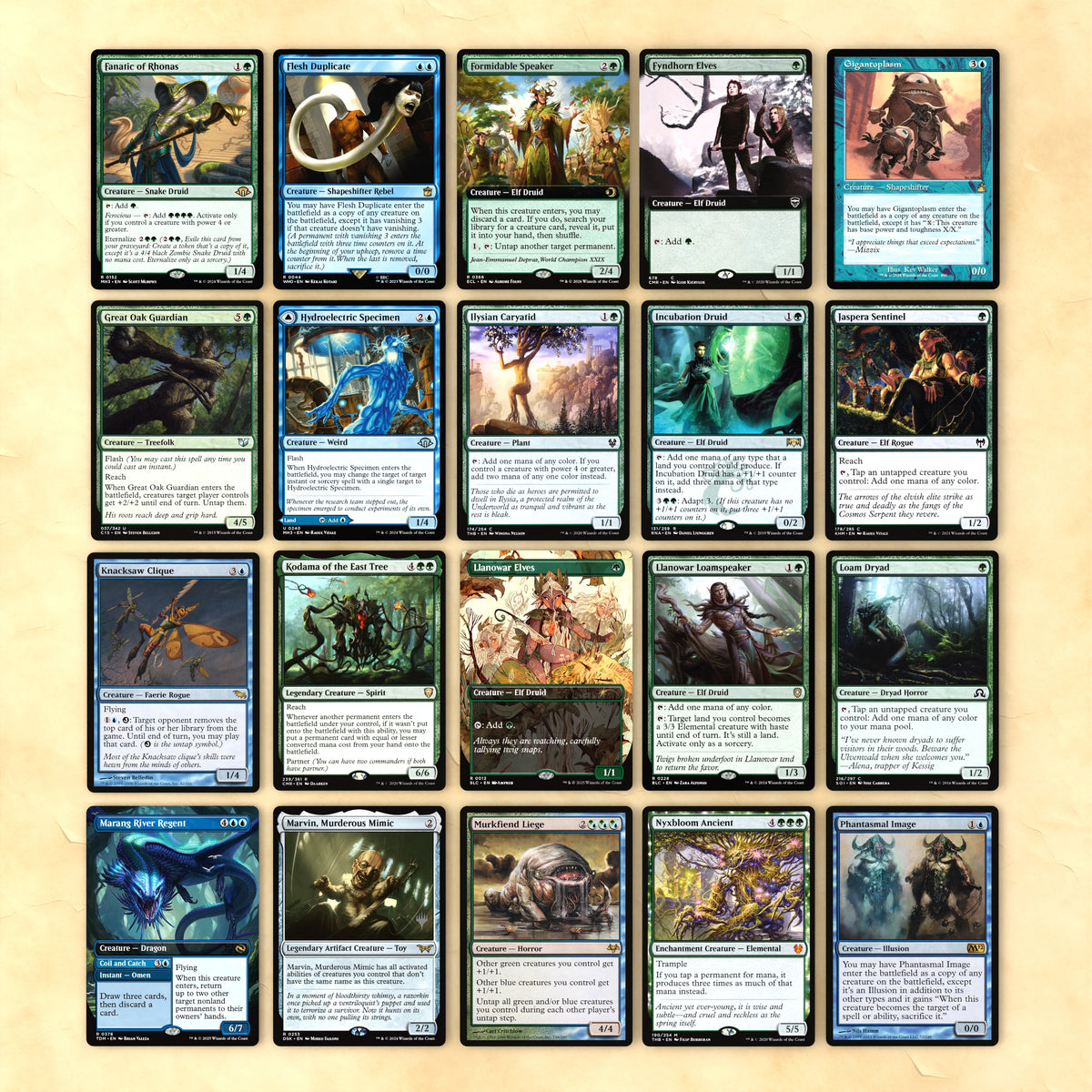 Kinnan (Spins) cEDH MTG Proxy Commander Deck