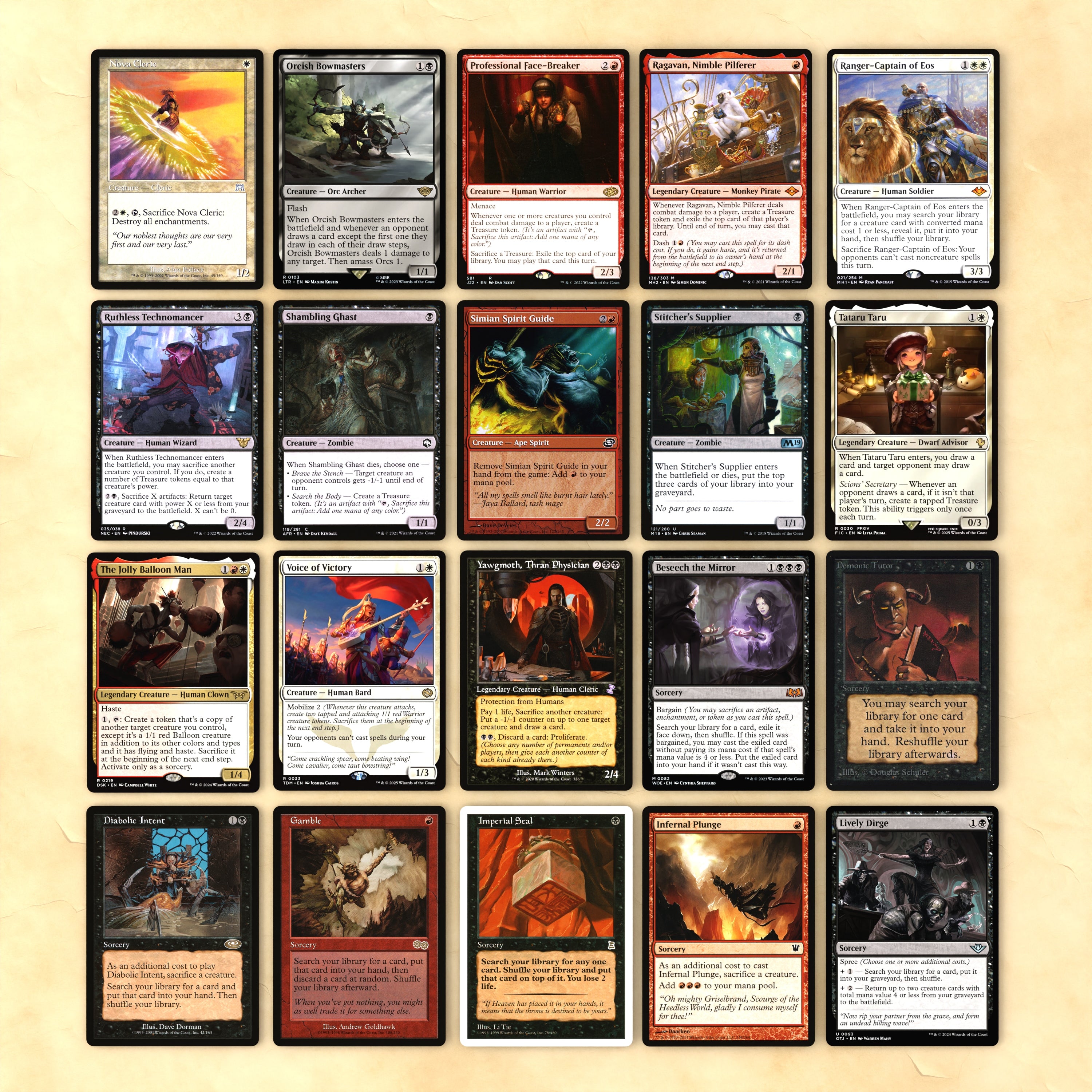 Tymna / Dargo cEDH MTG Proxy Deck