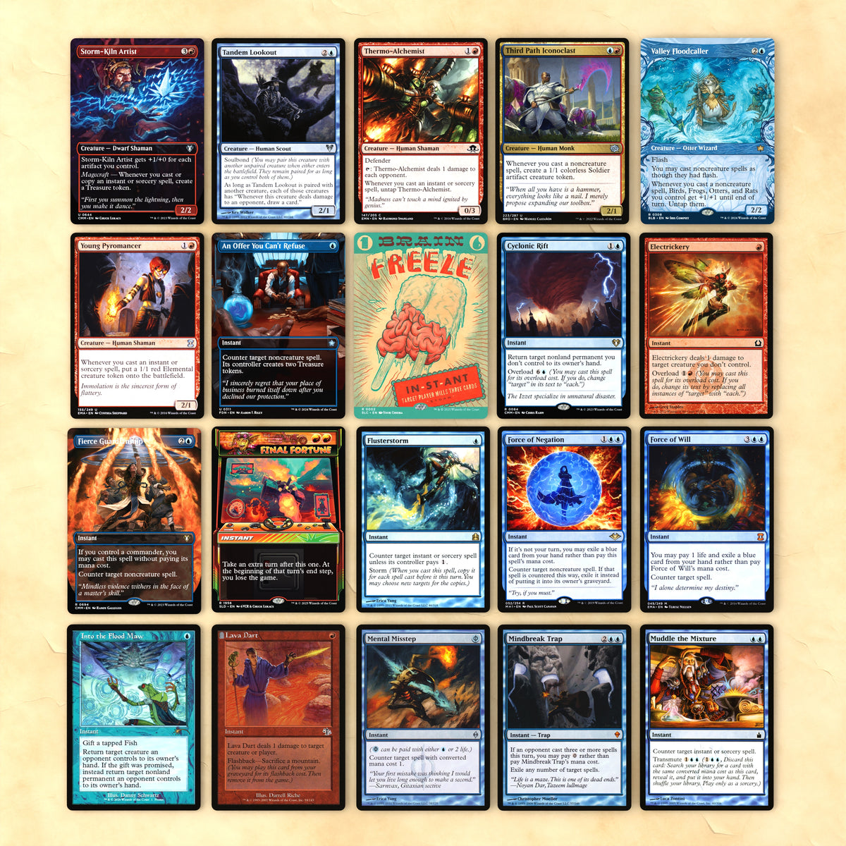 Ghyrson Starn, Kelermorph cEDH MTG Proxy Commander Deck