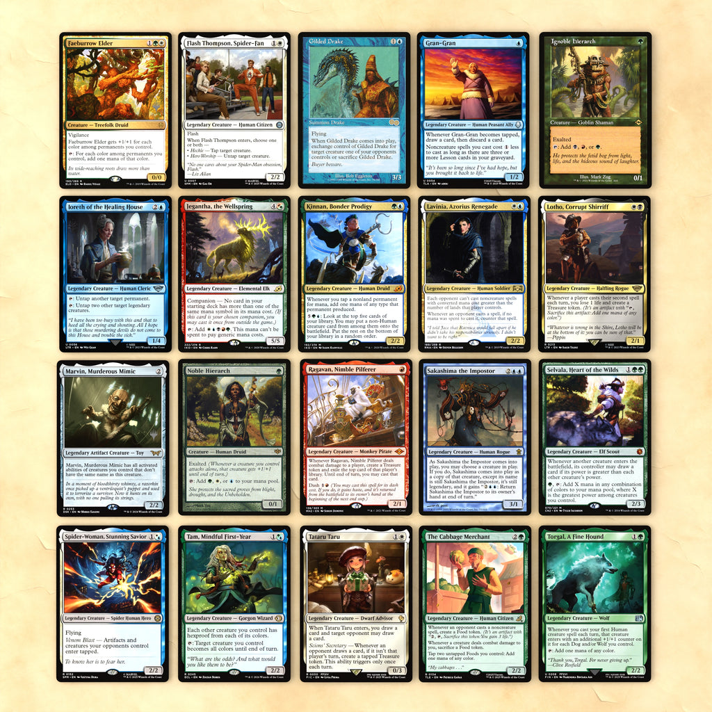 Sisay, Weatherlight Captain cEDH MTG Proxy Deck