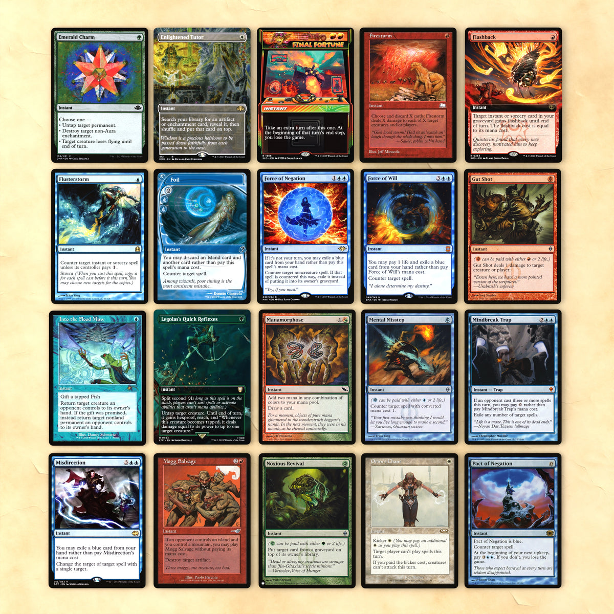 Crystal, Inhuman Princess (Curiosity Storm) cEDH MTG Proxy Commander Deck
