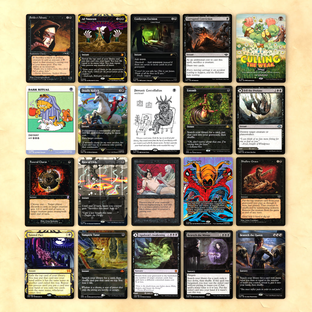 Dr. Doom, Unrivaled Bracket 4 MTG Proxy Commander Deck