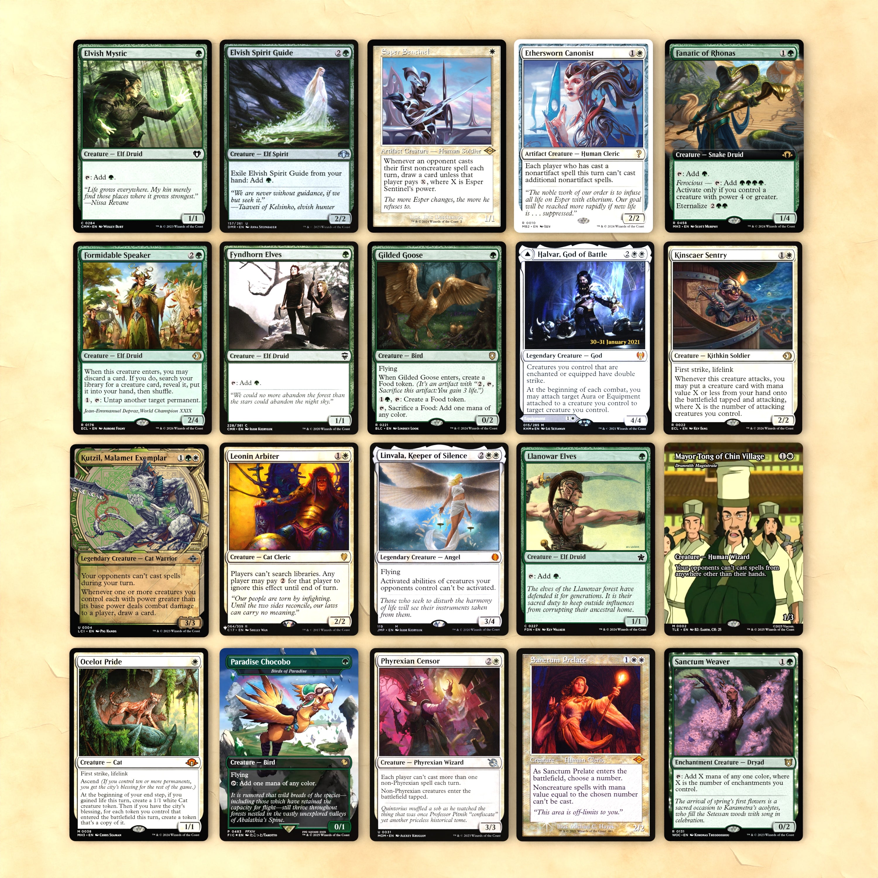 Ellivere of the Wild Court cEDH MTG Proxy Deck