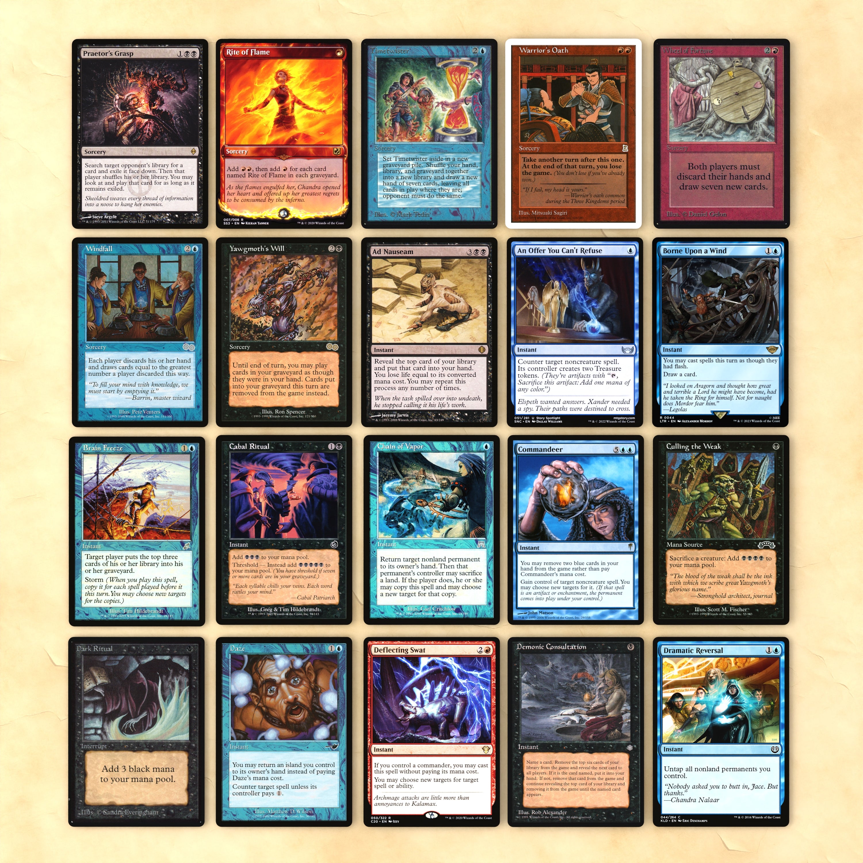 Rograkh, Silas cEDH MTG Proxy Deck