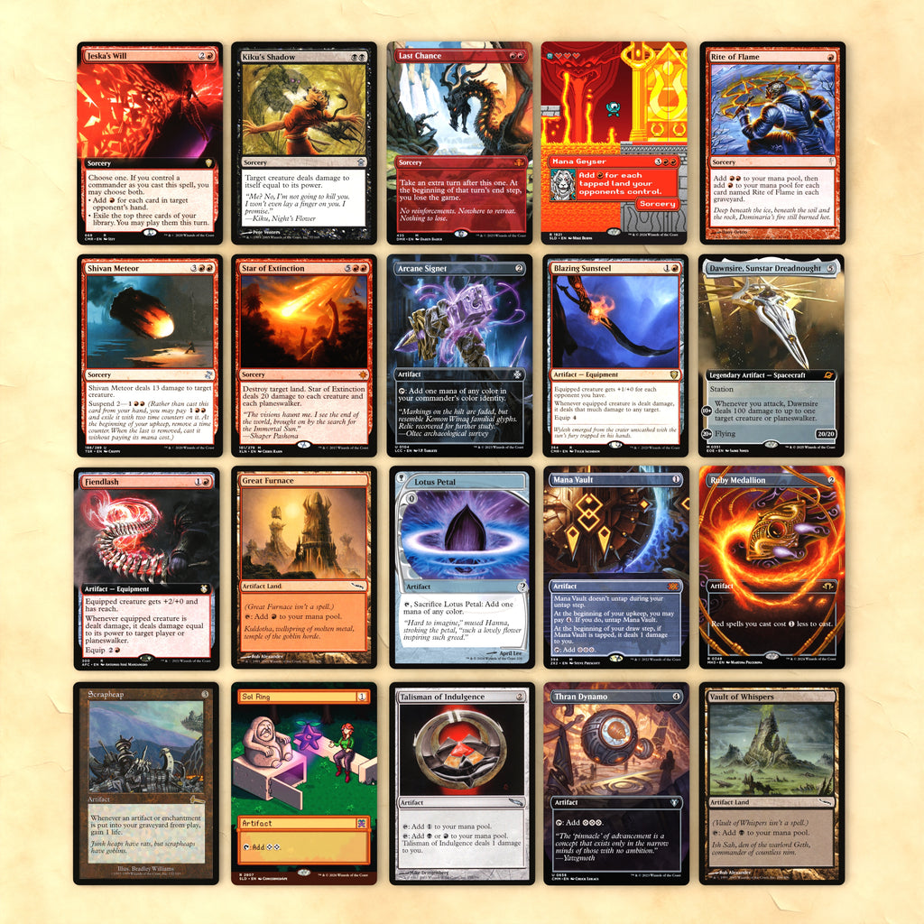 Smaug, the Impenetrable Bracket 4 MTG Proxy Commander EDH Deck