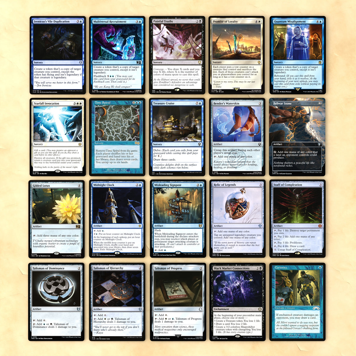 Y'shtola, Night's Blessed (Esper Control) Bracket 3 MTG Proxy Commander Deck