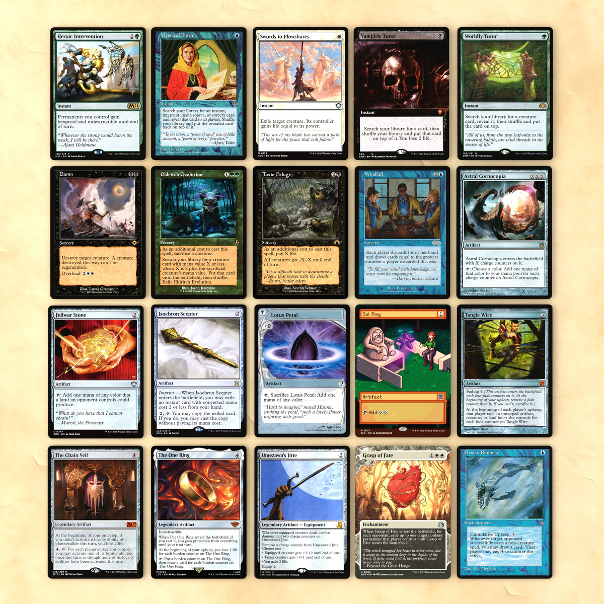 Atraxa, Praetors' Voice (Superfriends Stax) cEDH MTG Proxy Commander Deck