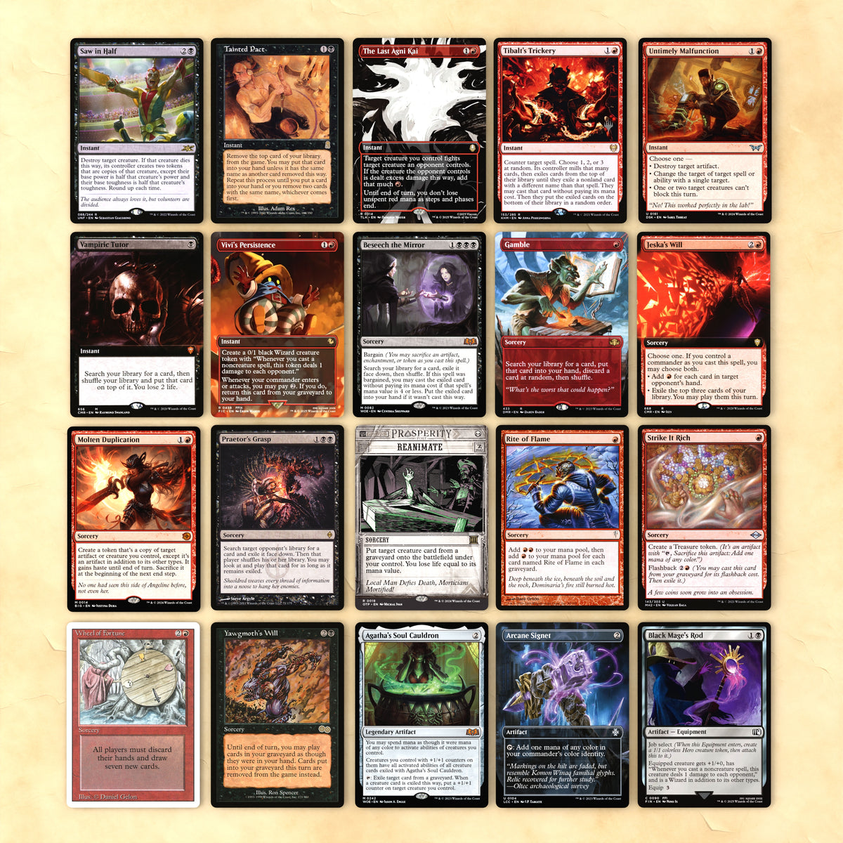Ob Nixilis (Captive Kingpin) cEDH MTG Proxy Commander Deck