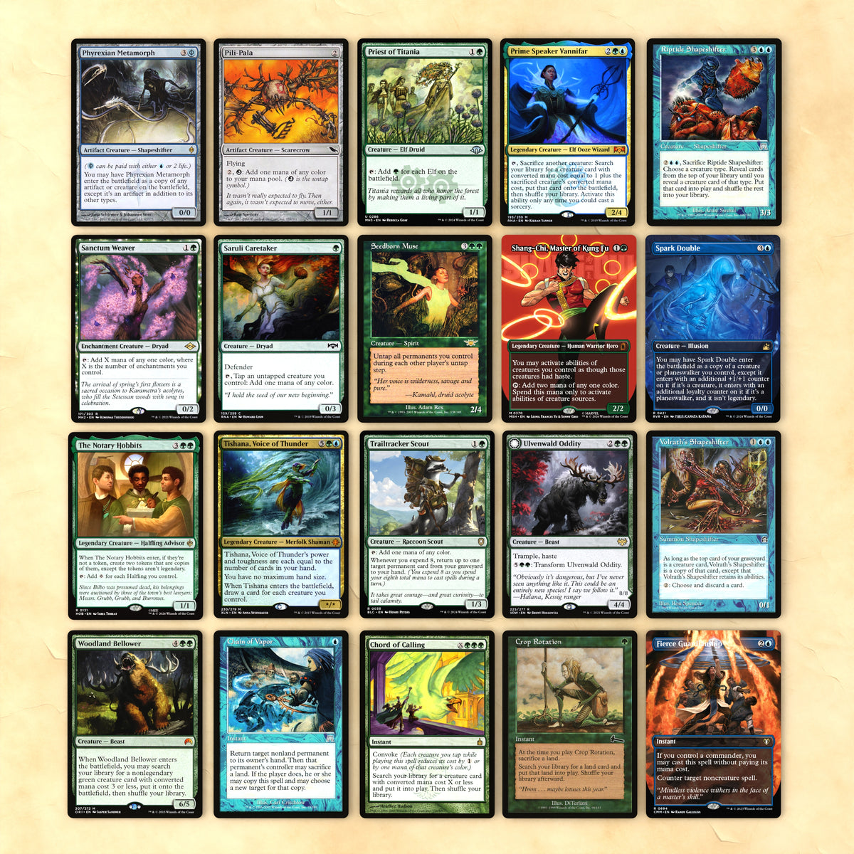 Kinnan (Spins) cEDH MTG Proxy Commander Deck