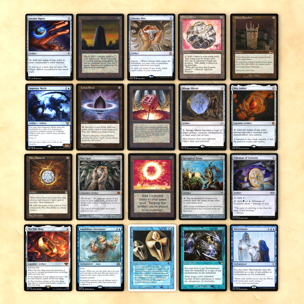 Kinnan, Bonder Prodigy (No Bad Cards) cEDH MTG Proxy Deck