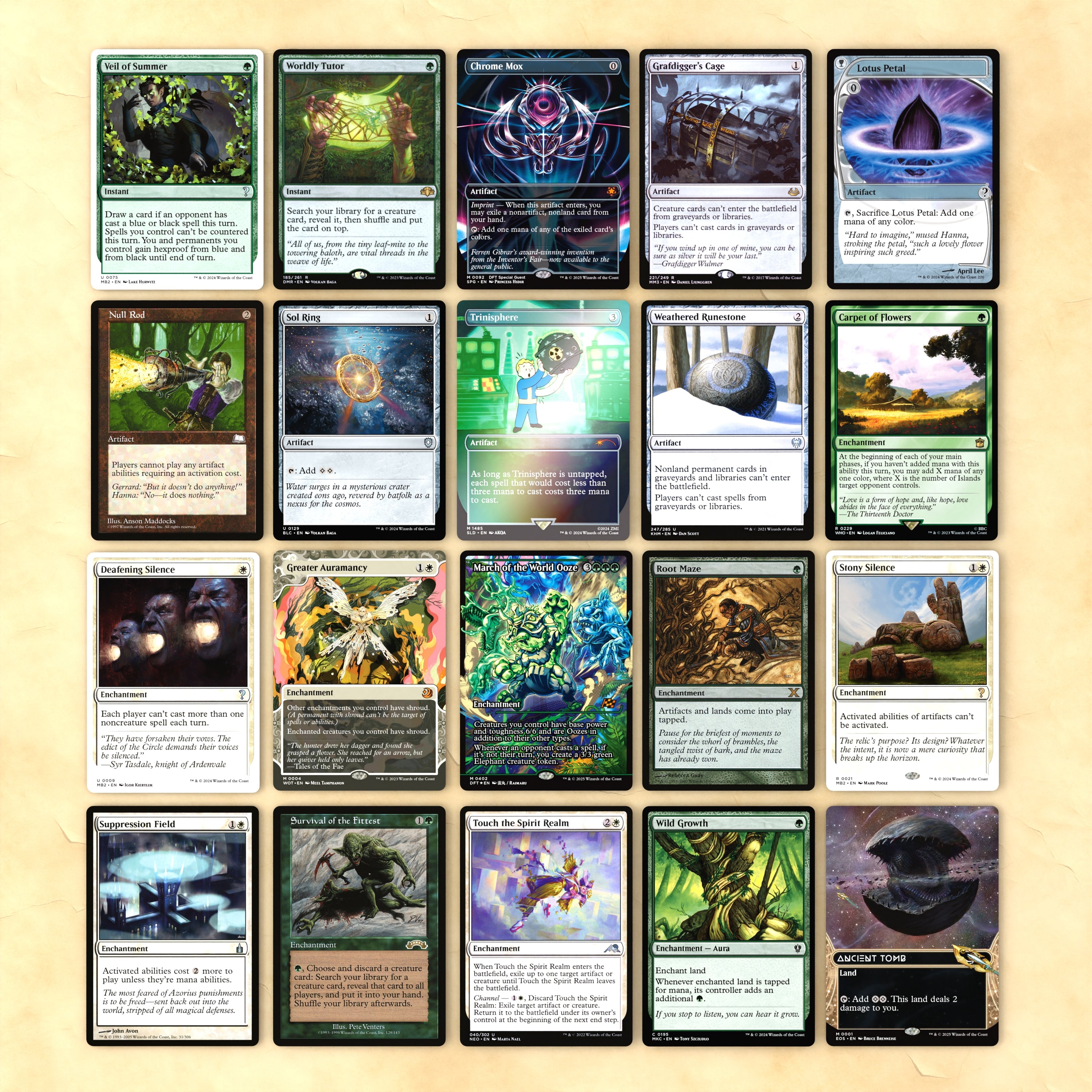 Ellivere of the Wild Court cEDH MTG Proxy Deck