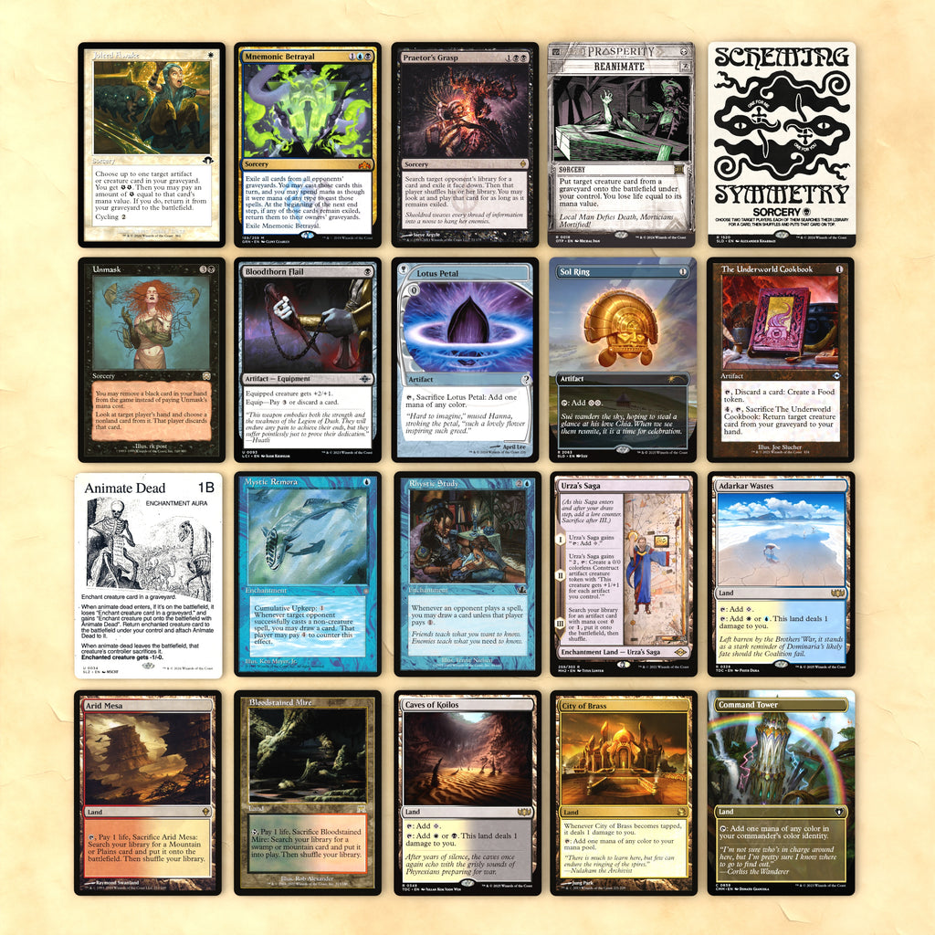 Hashaton (Thoracle Flash) cEDH MTG Proxy Commander Deck