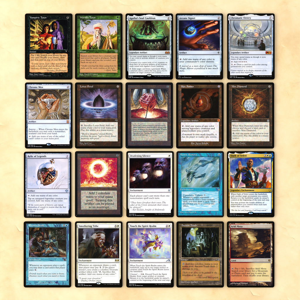 Sisay, Weatherlight Captain cEDH MTG Proxy Deck