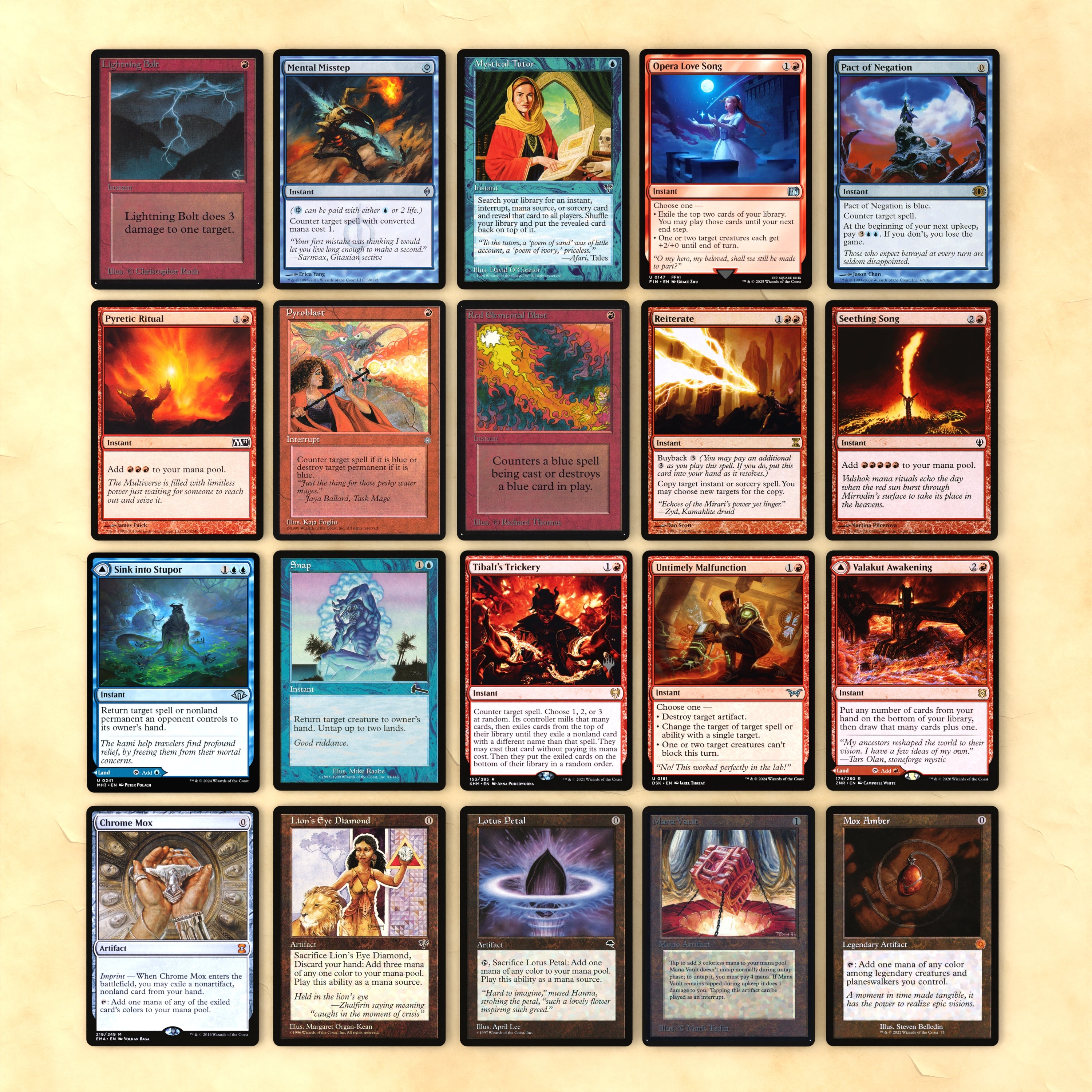Ral, Monsoon Mage cEDH MTG Proxy Deck