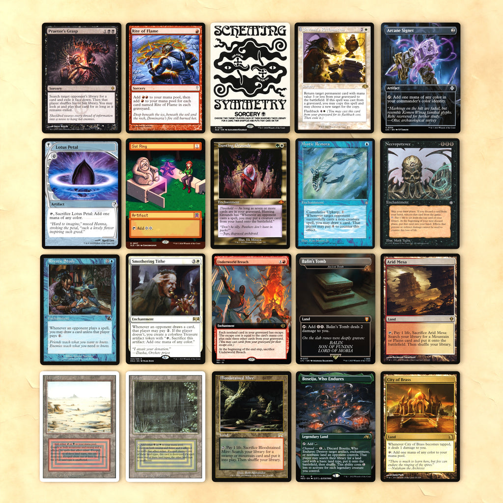 Scion of the Ur-Dragon (Prismari Storm) cEDH MTG Proxy Commander Deck