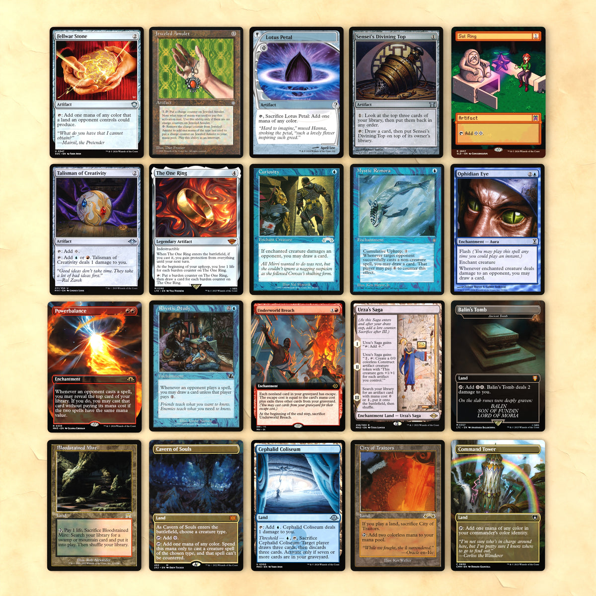 Ghyrson Starn, Kelermorph cEDH MTG Proxy Commander Deck