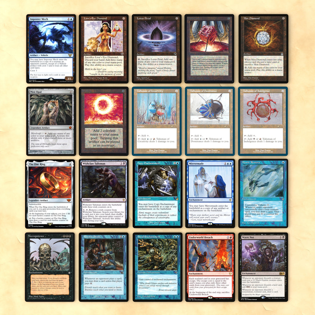 Kefka, Court Mage / Kefka, Ruler of Ruin cEDH MTG Proxy Deck