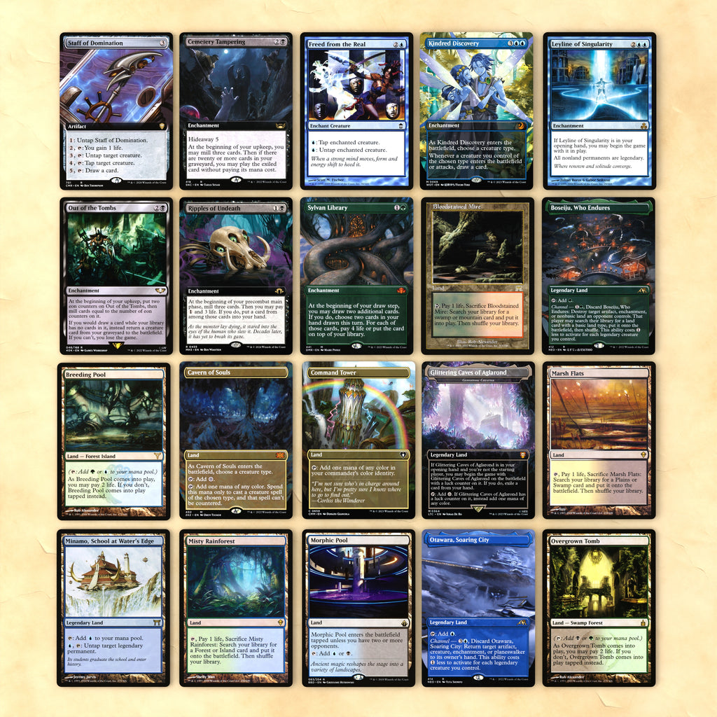 Thranduil, the Elven King Bracket 4 MTG Proxy Commander EDH Deck