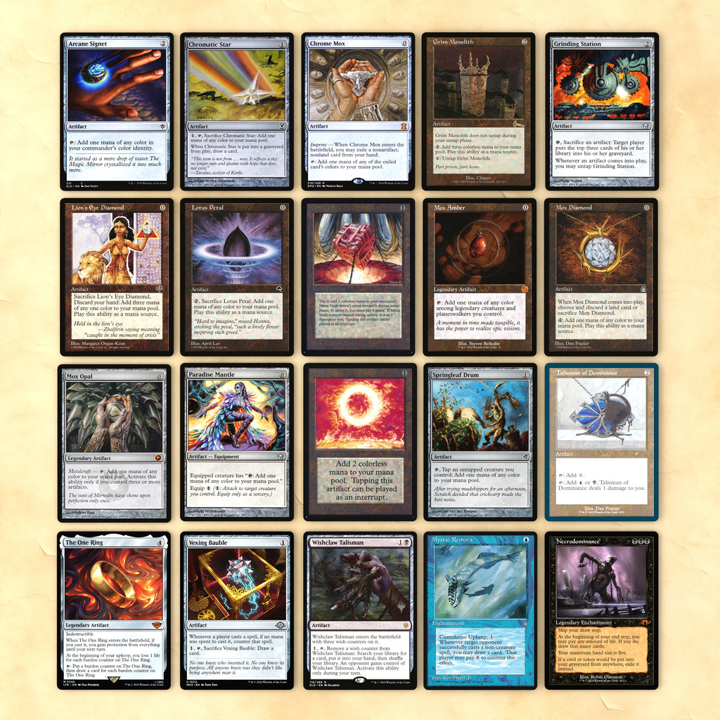 Rograkh, Silas cEDH MTG Proxy Deck