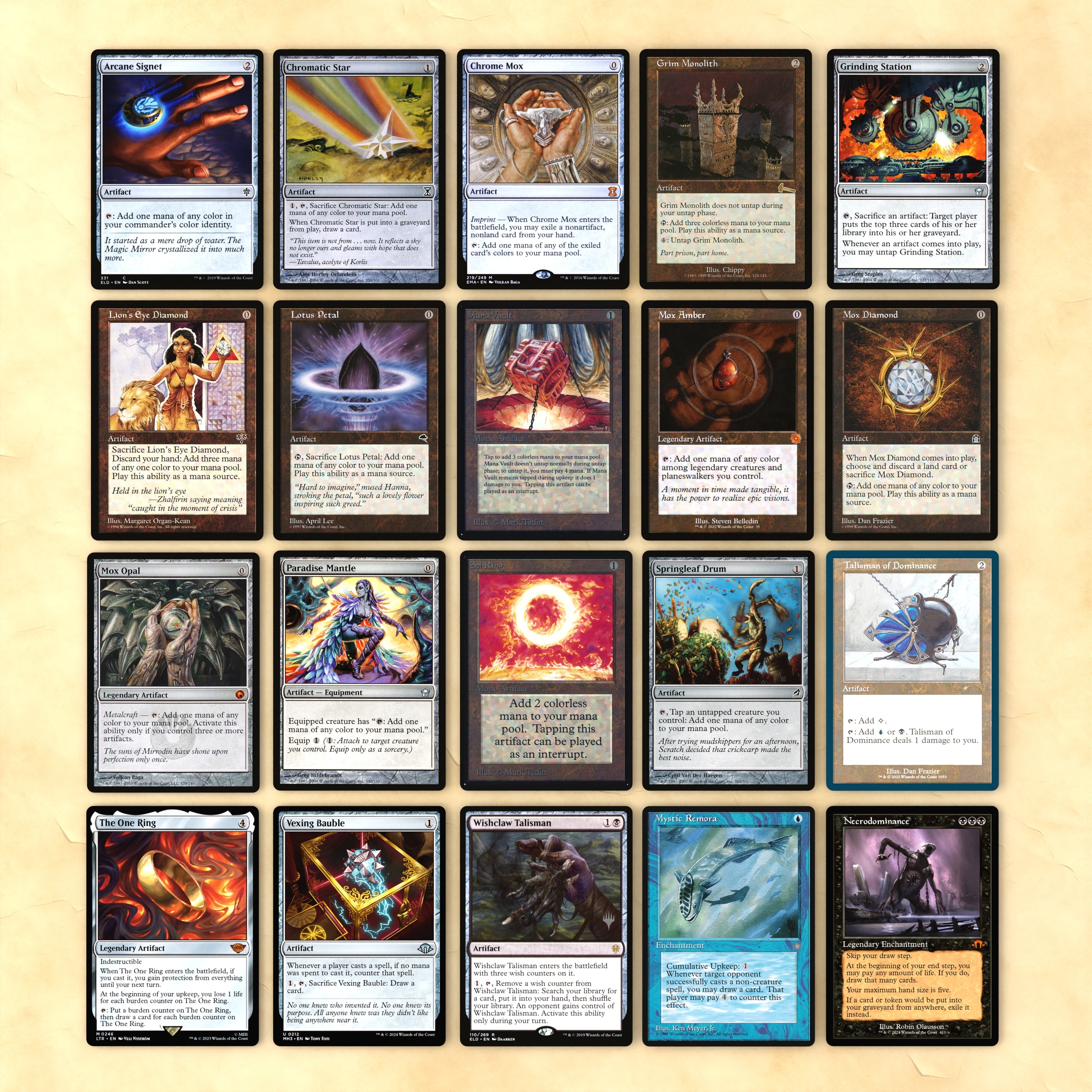 Rograkh, Silas cEDH MTG Proxy Deck