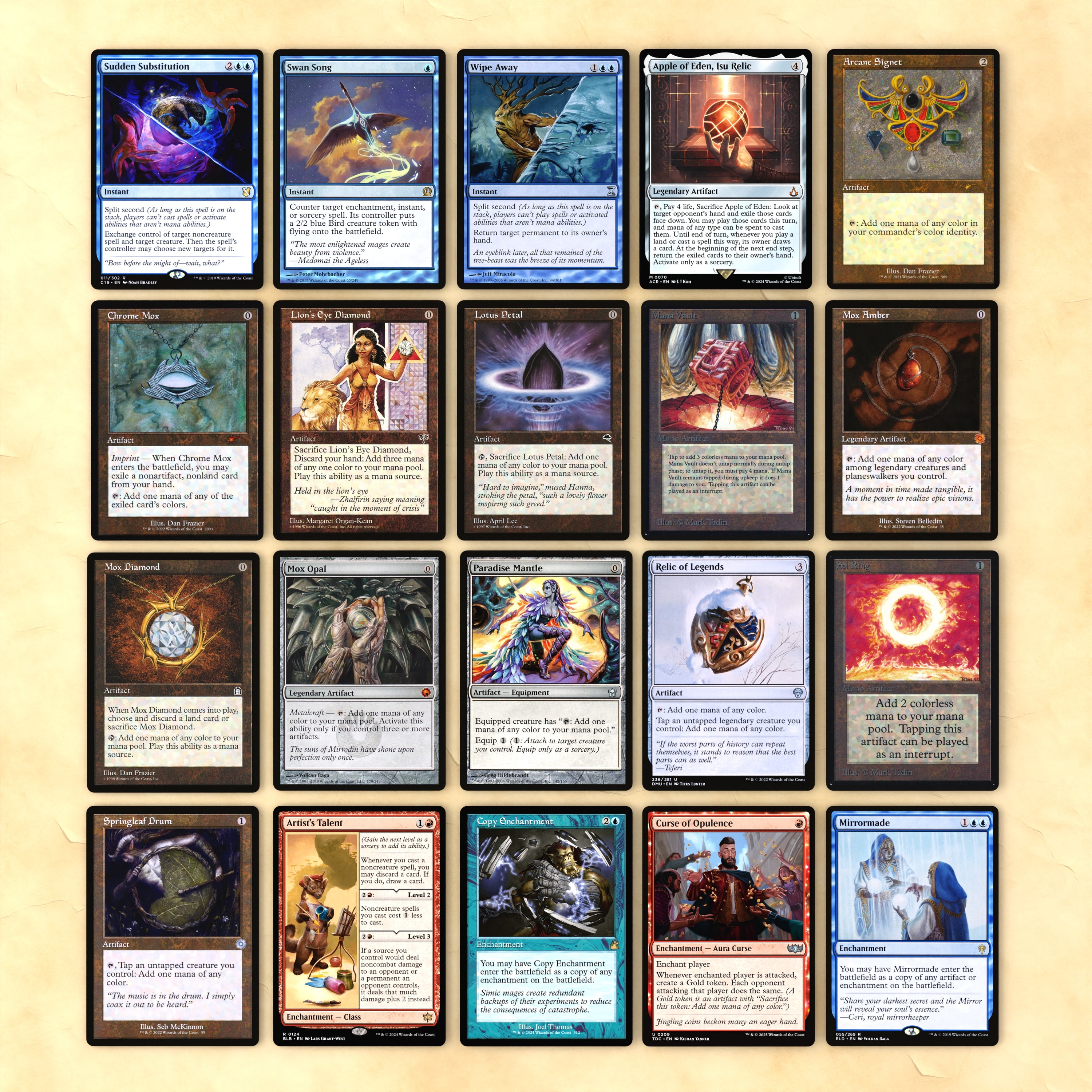 Rograkh, Ishai cEDH MTG Proxy Deck