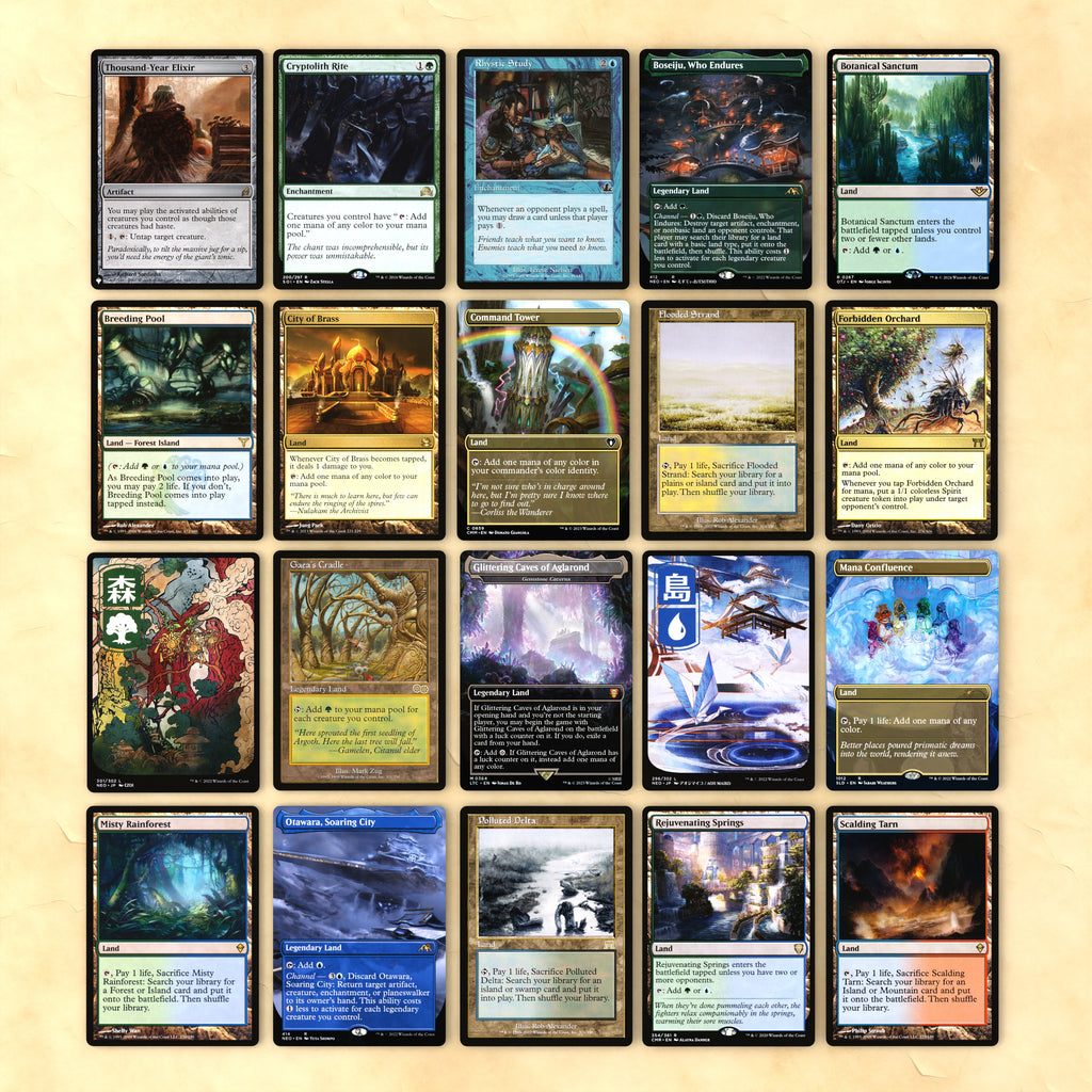Kinnan (Spins) cEDH MTG Proxy Commander Deck