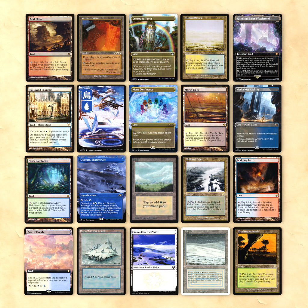 King T'Challa (Flash Control) cEDH MTG Proxy Commander Deck