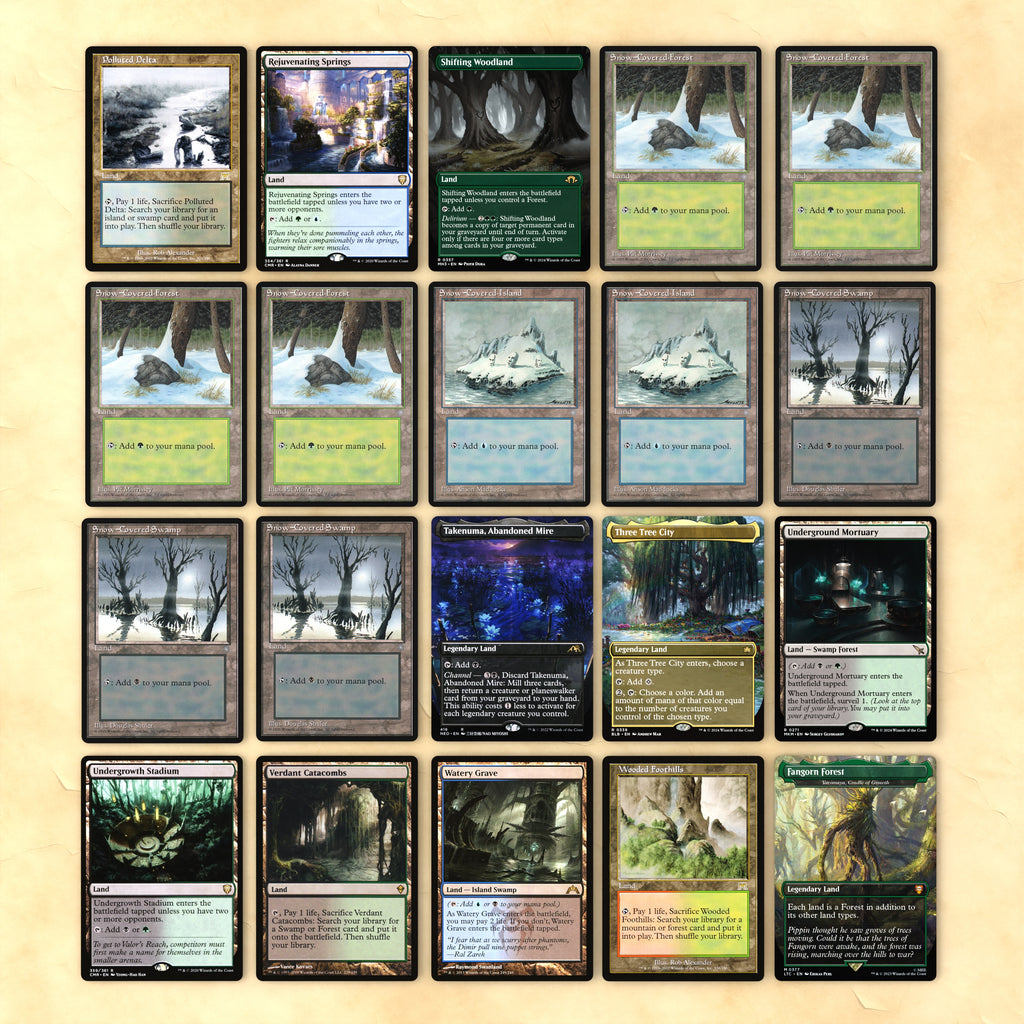 Thranduil, the Elven King Bracket 4 MTG Proxy Commander EDH Deck