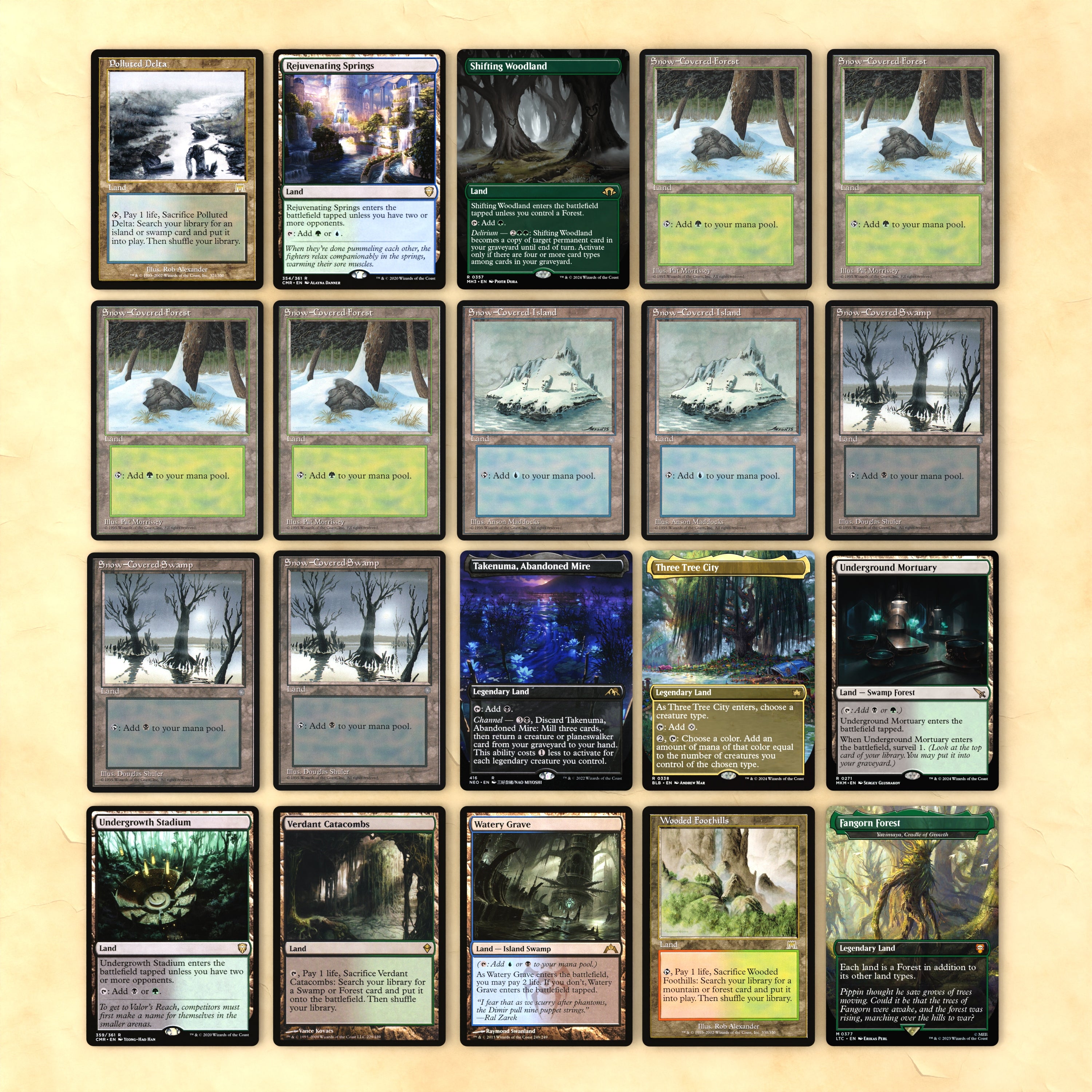 Thranduil, the Elven King Bracket 4 MTG Proxy Commander EDH Deck