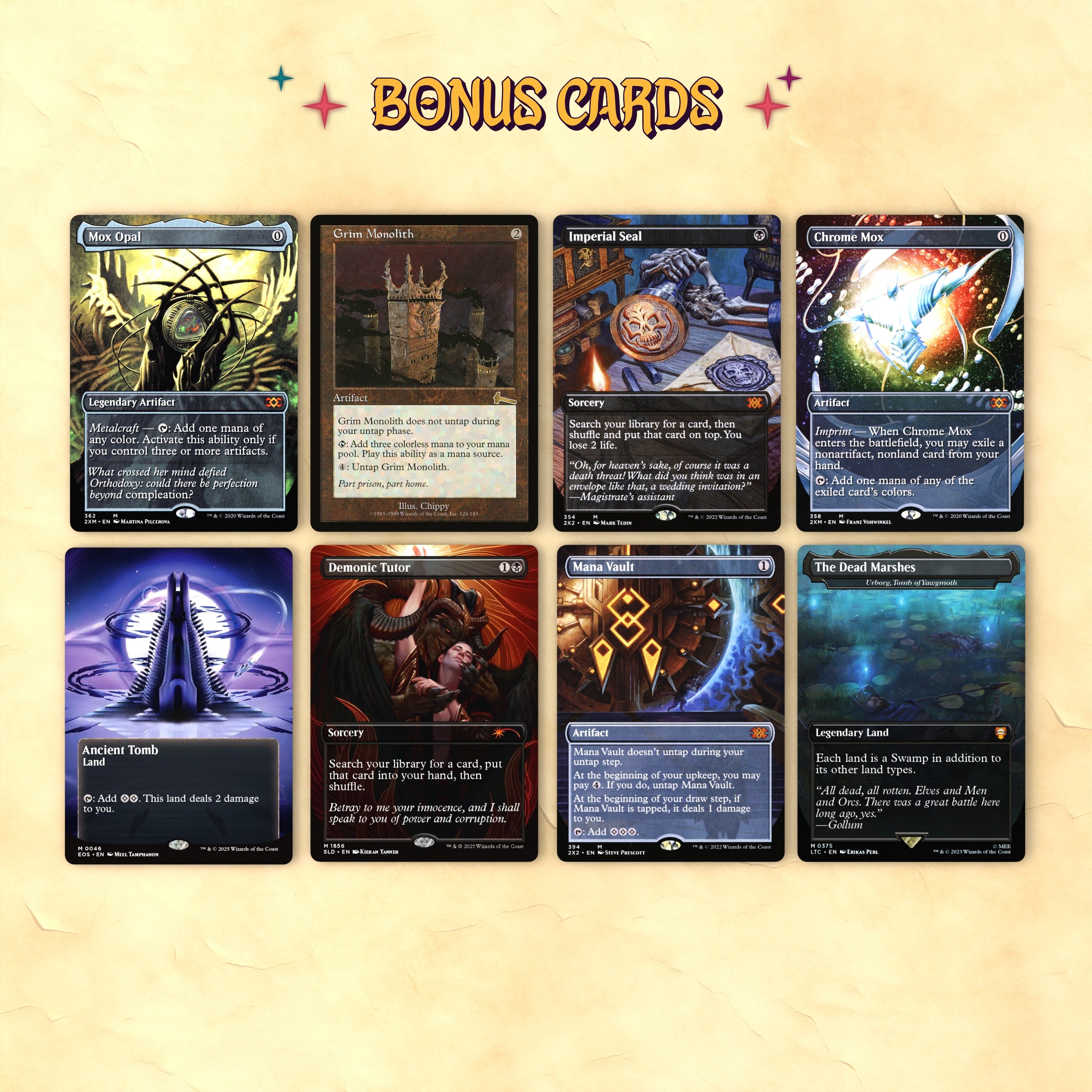 Dr. Doom, Unrivaled Bracket 4 MTG Proxy Commander Deck