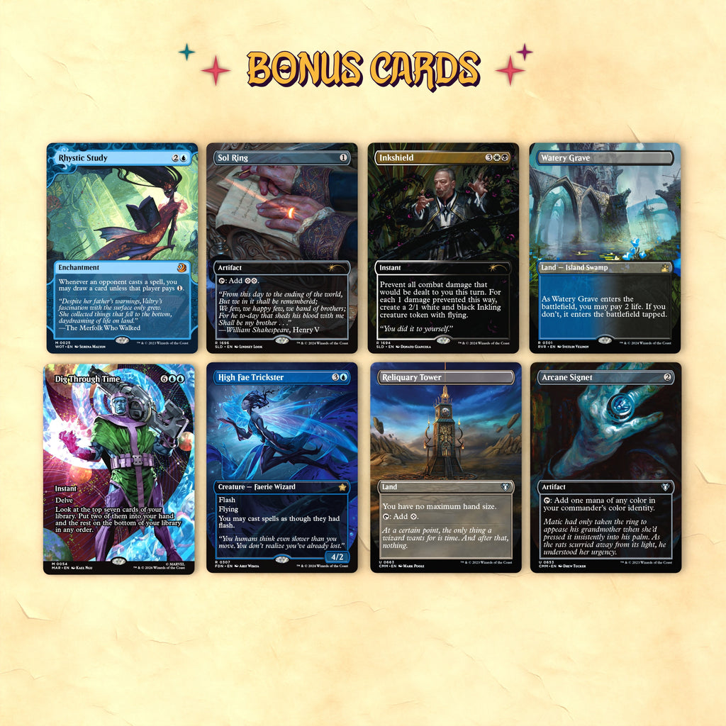 Y'shtola, Night's Blessed (Esper Control) Bracket 3 MTG Proxy Commander Deck