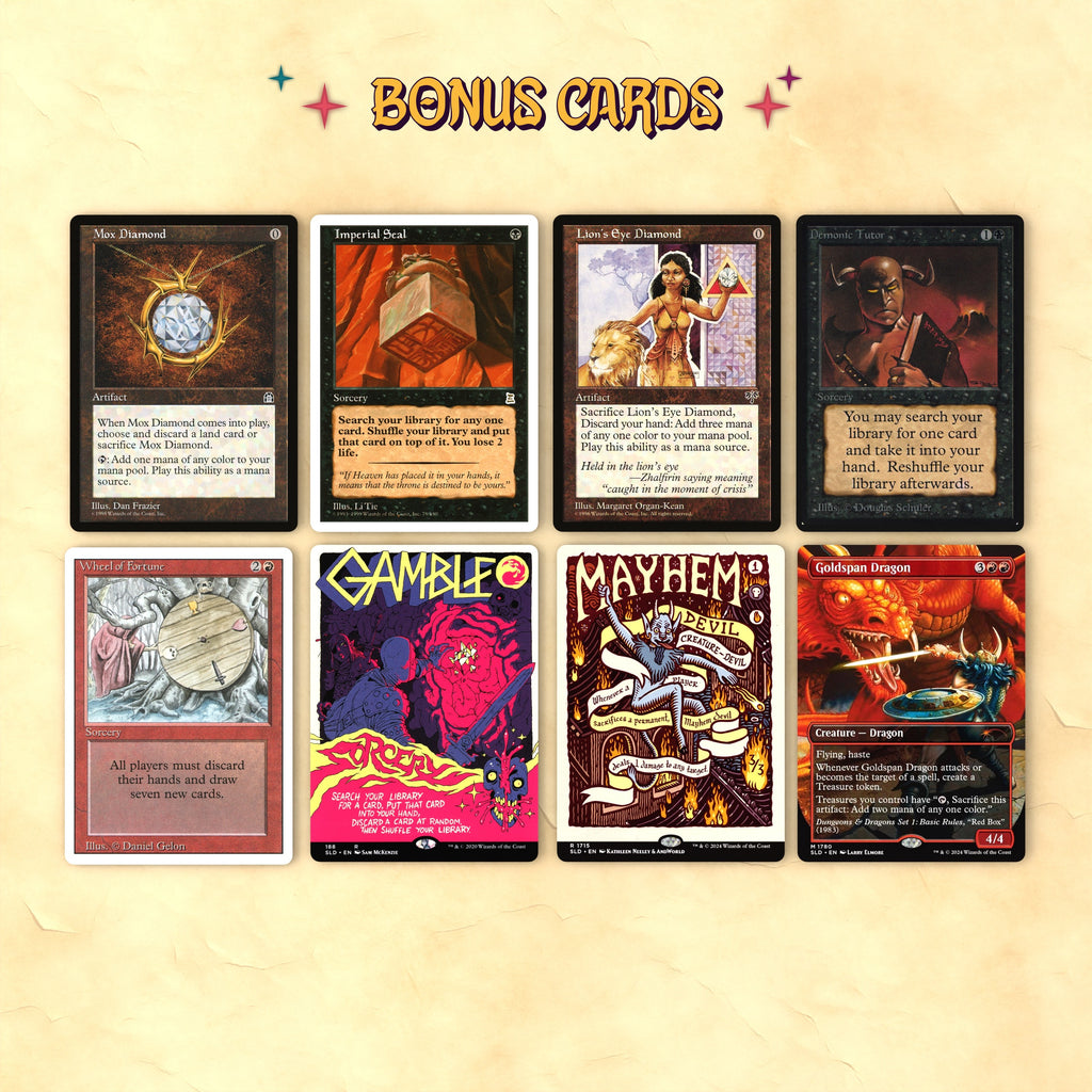 Tymna / Rograkh (Bite-Sized Treasure Storm) cEDH MTG Proxy Deck