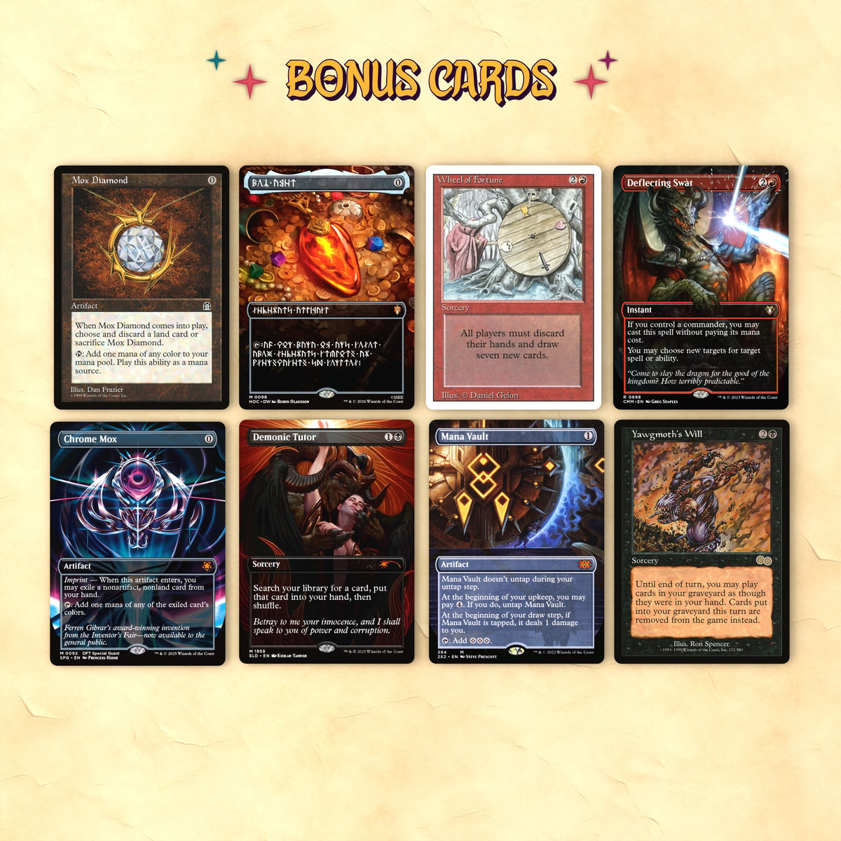 Rowan, Scion of War (Rakdos Turbo) cEDH MTG Proxy Commander Deck