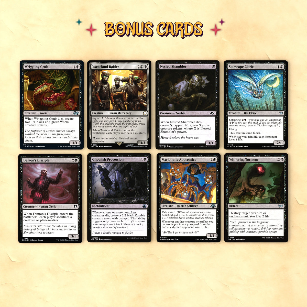 Sephiroth (One-Winged Angel Aristocrats) Bracket 4 MTG Proxy Commander Deck