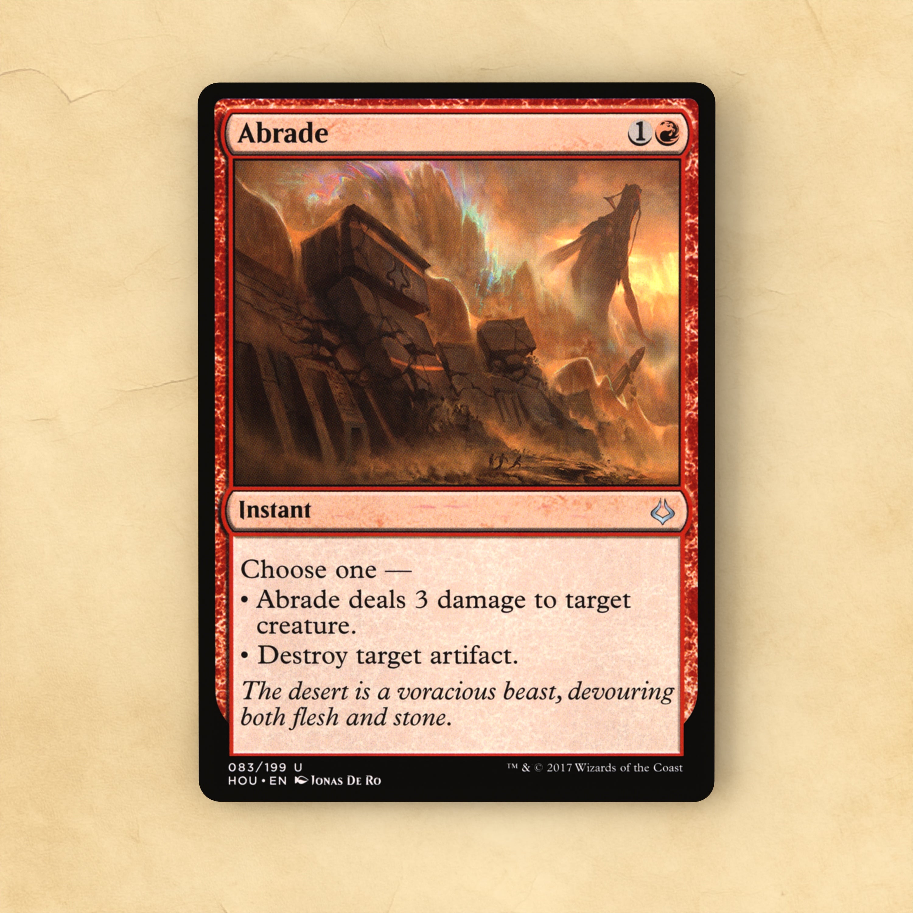 Abrupt Decay MTG Proxy – Gilded Goblet