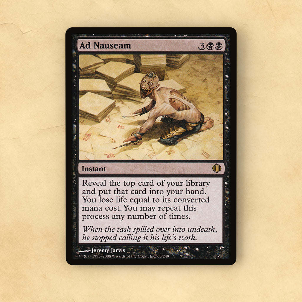 Ad Nauseam MTG Proxy