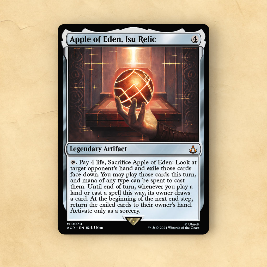 Apple of Eden, Isu Relic MTG Proxy