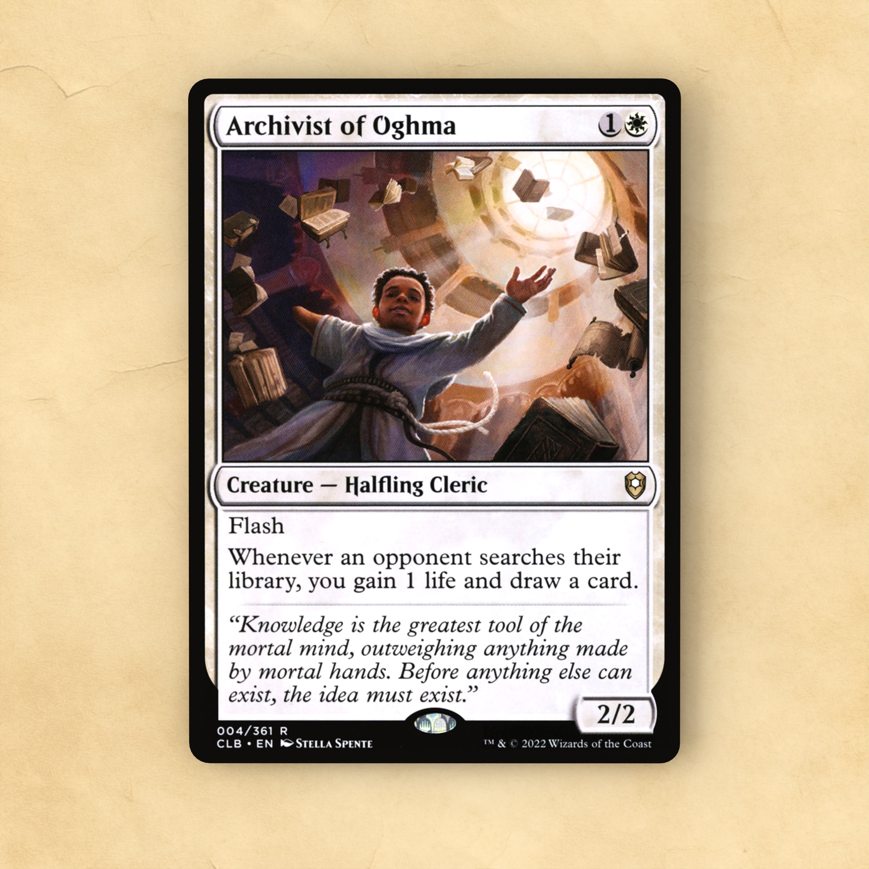 Archivist of Oghma MTG Proxy