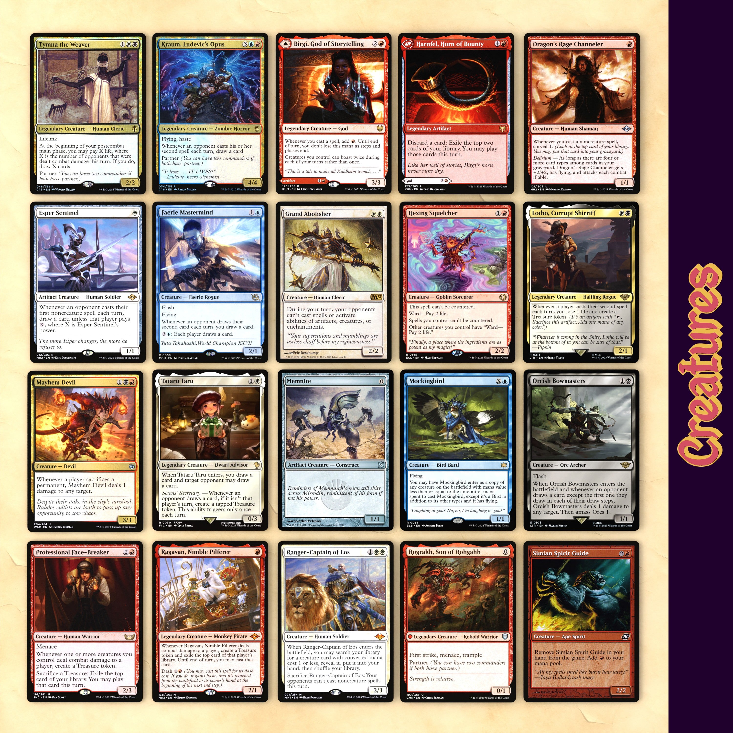 Tymna / Kraum (Blue Farm) cEDH MTG Proxy Deck